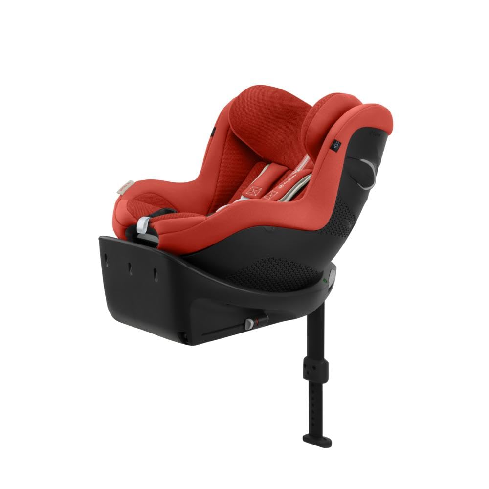Seggiolino auto CYBEX Gold Sirona Gi i-Size Plus con base, Da 3 mesi a 4 anni circa (Dalla nascita con inserto per neonati), Max. 20 kg, 61-105 cm (Da 40 cm con inserto per neonati), Stormy Blue