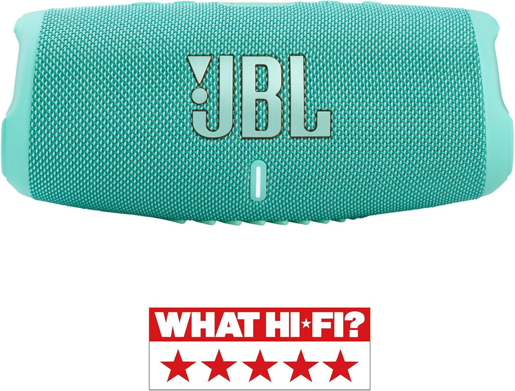 JBL Charge 5 altoparlante Bluetooth nero – Boombox portatile e impermeabile con power bank integrato – Fino a 20 ore di riproduzione musicale wireless con una sola carica della batteria