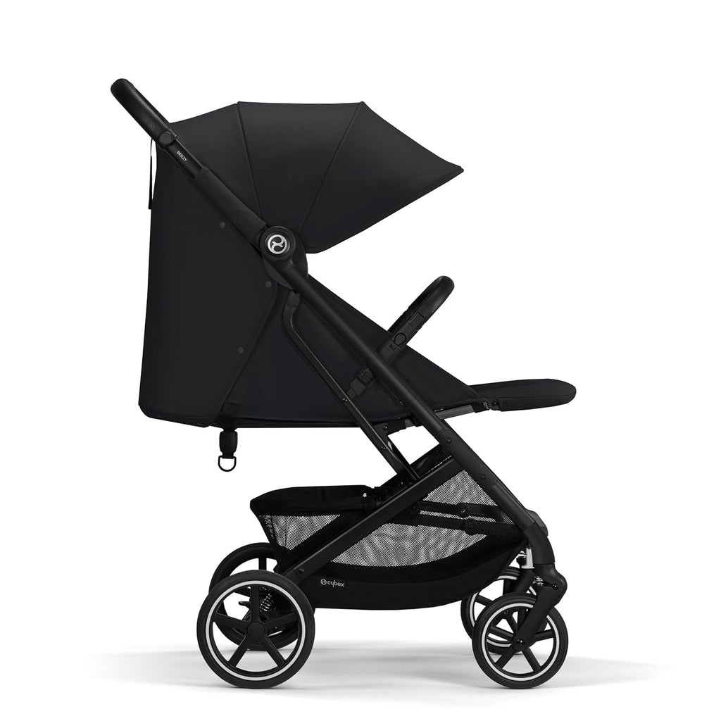 Passeggino Cybex Gold Beezy con cinture One-Pull, dalla nascita fino a 4 anni circa (max. 22 kg), compatto ed ergonomico, Almond Beige (Beige con telaio nero)