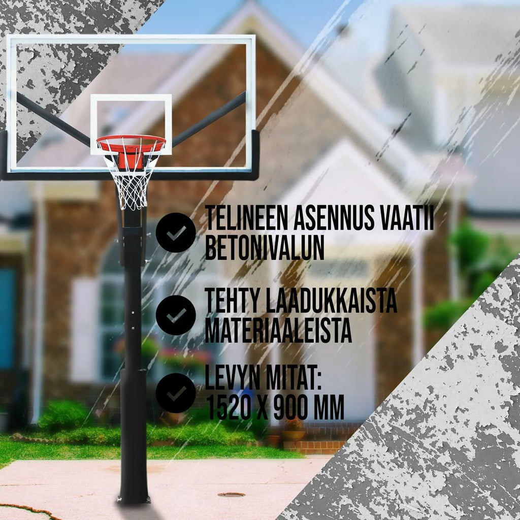 Prosport Basketballkorb In-Ground 2.3-3.05m