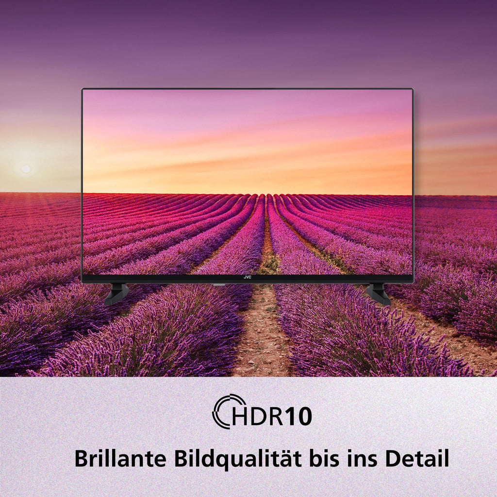 Televisore JVC Smart TV VIDAA Full HD HDR da 40 pollici con diagonale schermo da 100 cm e Triplo Tuner Integrato, LED TV LT-40VDF2555 (2026)