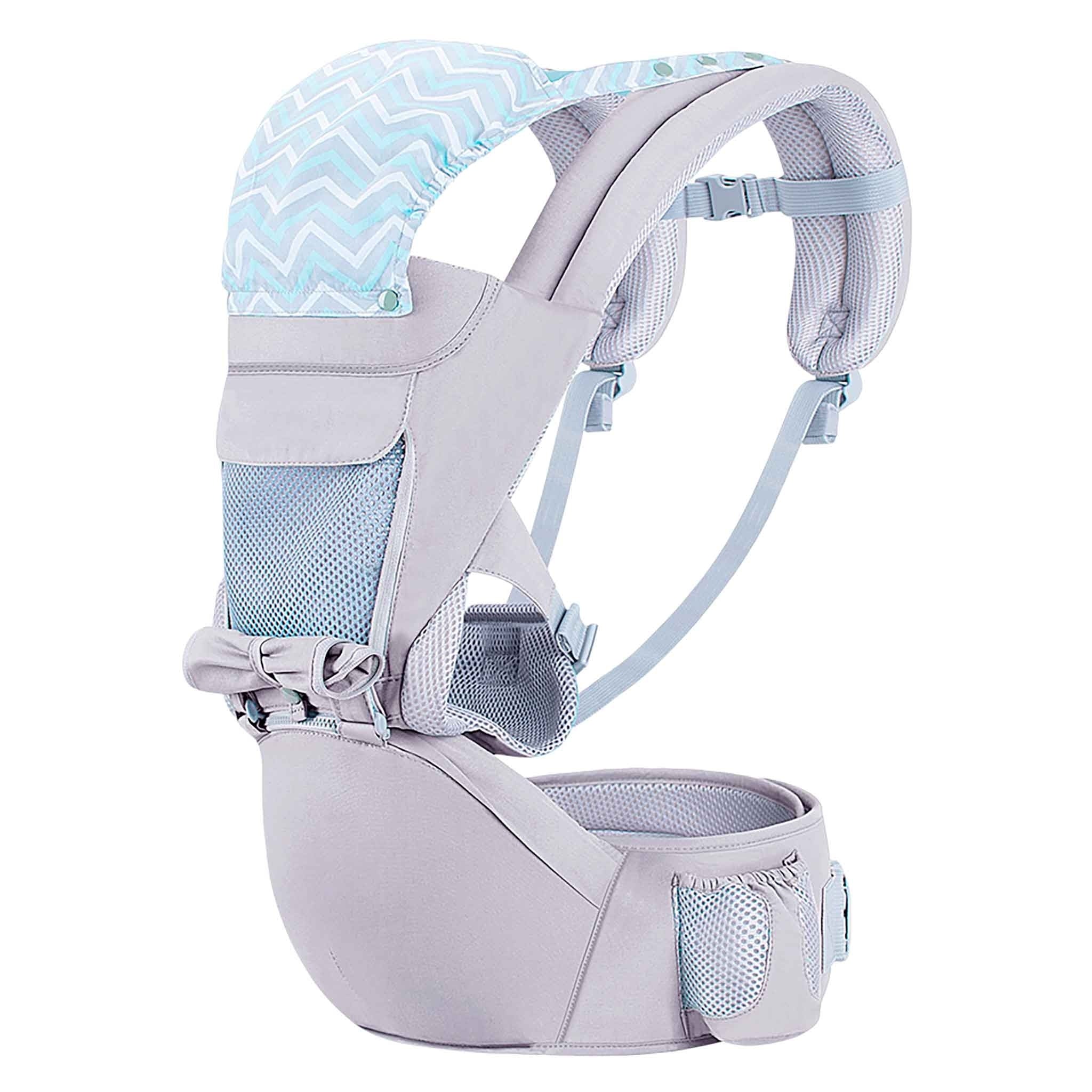 Kikid Babytrage Deluxe, Grau