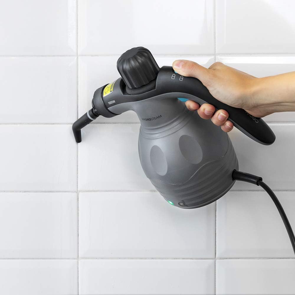 Cecotec Dampfreiniger HydroSteam 2030 Active, 2000 W, Tankvolumen 750 ml, 4 bar Druck, 35 g/min Dampfleistung, Aktionsradius bis zu 6 Meter, Inklusive 12 Zubehrteile