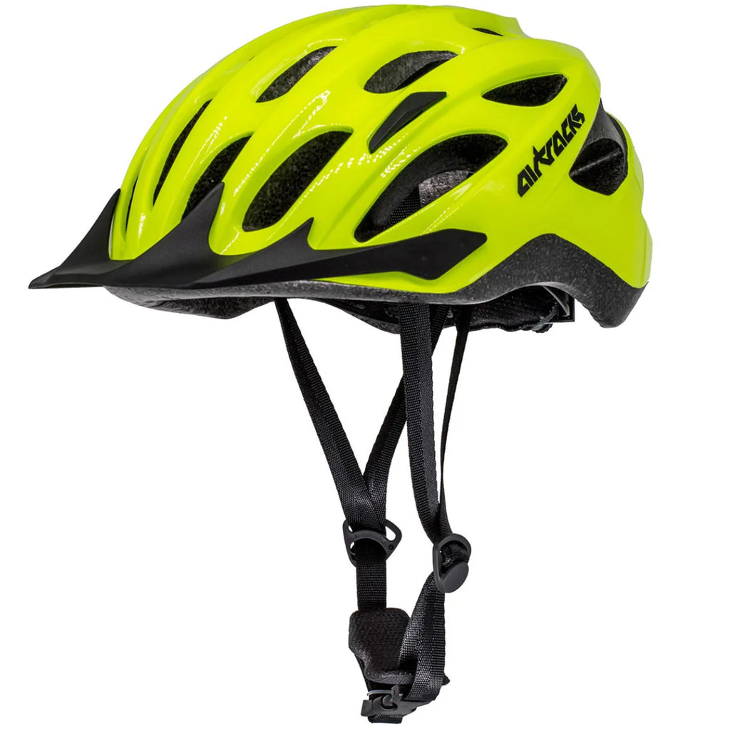 Casco da bici Star K-60 Verde Neon - Uomo e Donna