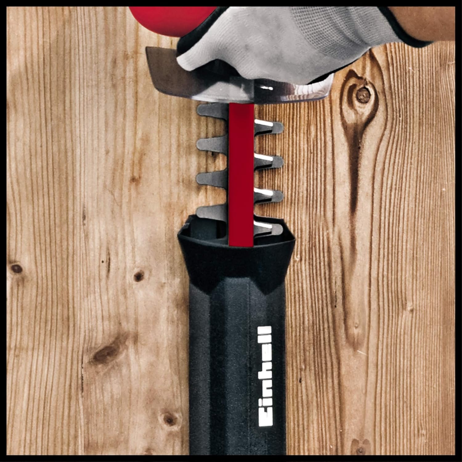 Einhell Tagliasiepi elettrico GE-EH 6560 (650 W, lama in acciaio tagliato e levigato al diamante, ingranaggi in metallo, protezione antiurto, incl. custodia)