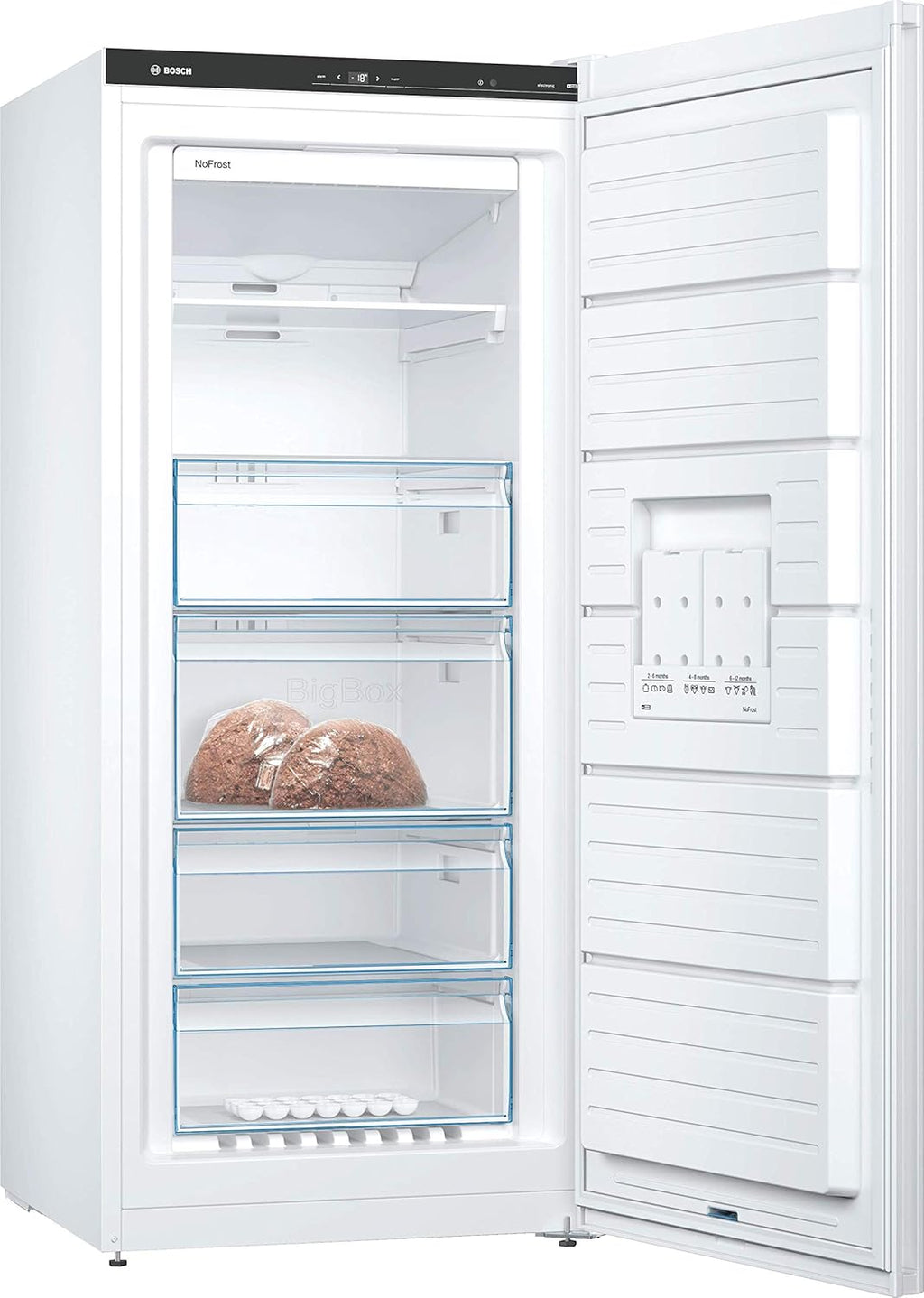 Bosch GIV11ADC0 Serie 6 Congelatore da incasso, 95 kWh, anno, 70 l, LowFrost, FreshSense, 72 x 56