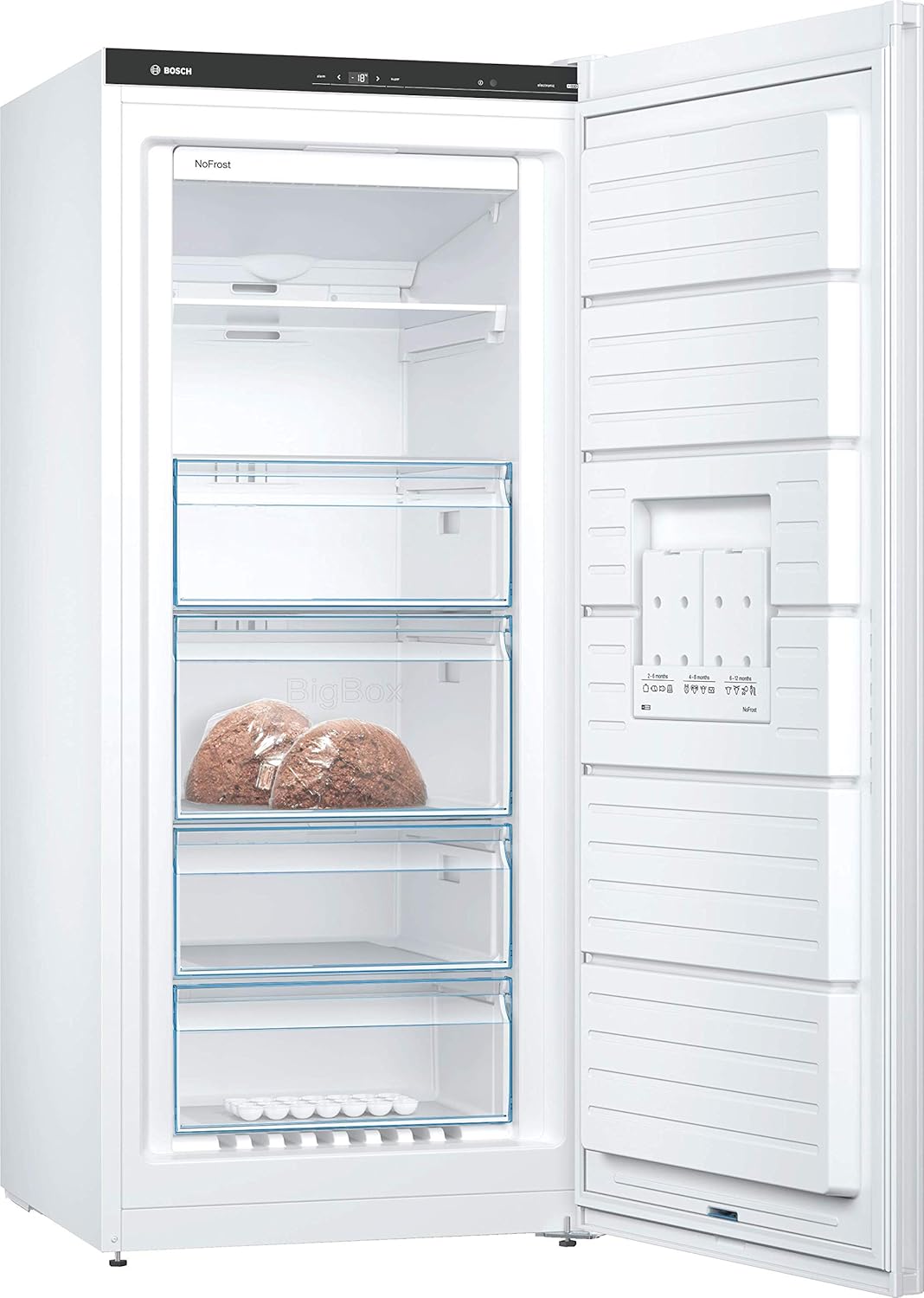 Bosch GIV11ADC0 Serie 6 Congelatore da incasso, 95 kWh, anno, 70 l, LowFrost, FreshSense, 72 x 56