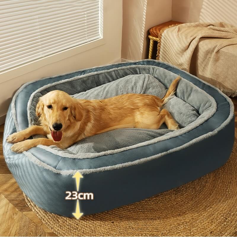 Lara | Weiches und Bequemes Hundebett mit Abnehmbarem Bezug