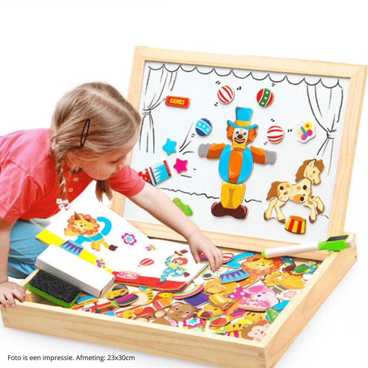 Woods | Magnetische Kreidetafel aus Holz