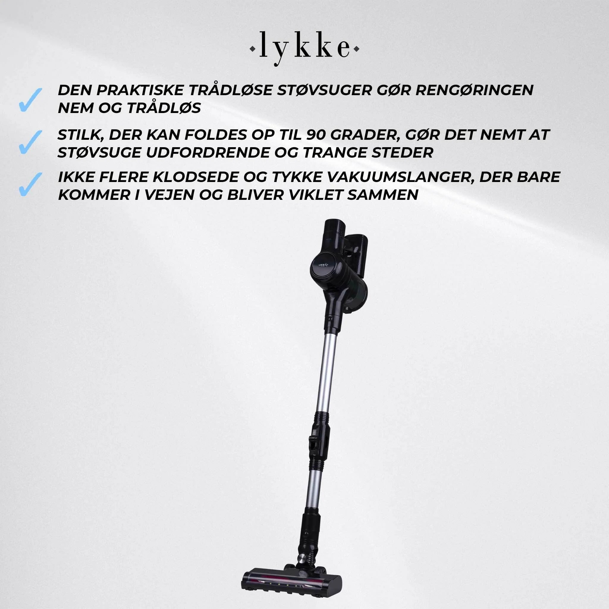 Lykke Aspirapolvere a batteria Pro 1000 V2
