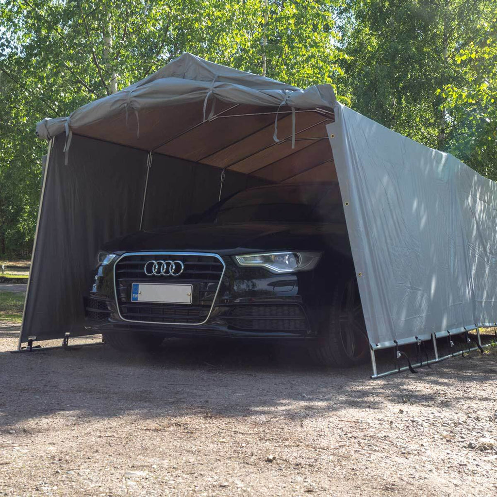Fornorth Zeltgarage 3,2x6m, Hellgrau