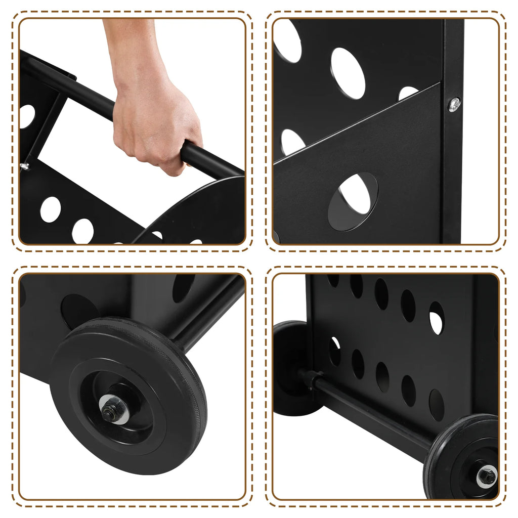 Carrello portalegna Sonnewelt, doppio strato