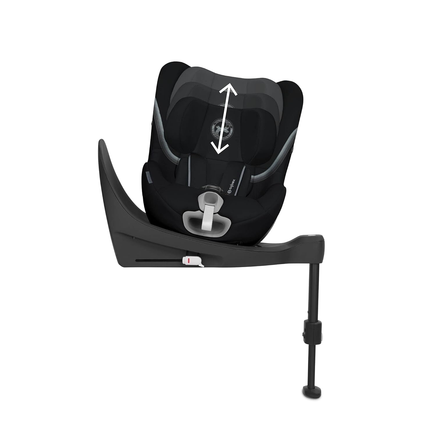CYBEX Gold Kinder-Autositz Sirona S2 i-Size, Ab ca. 3 Monaten bis 4 Jahren, Max. 18 kg, SensorSafe kompatibel, Granite Black