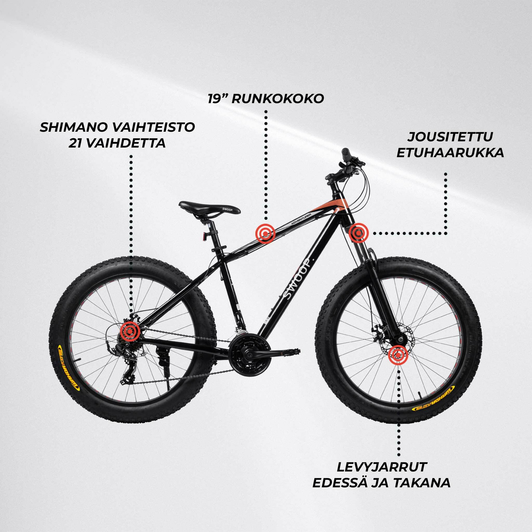Swoop Fatbike 26 Adventurer
