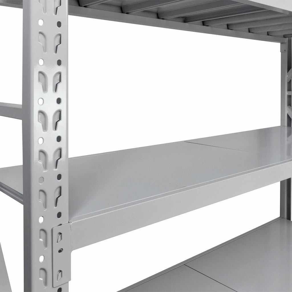 Scaffale resistente Fornorth 1600kg, 100x60x200cm, bianco