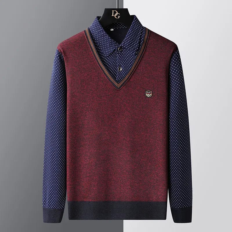 Polo-maglione da uomo