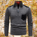 Herren Pullover mit Reiverschluss
