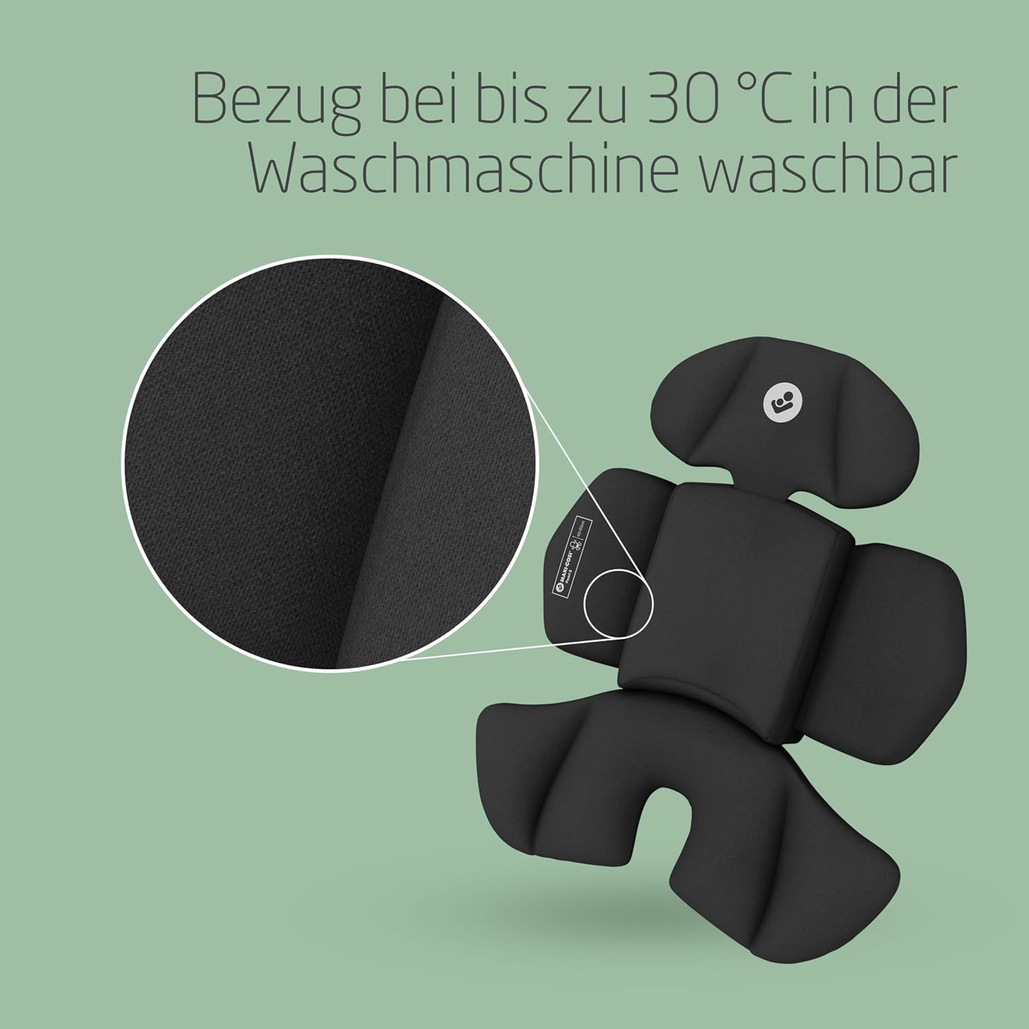 Maxi-Cosi Pebble 360 Pro, Seggiolino auto reclinabile SlideTech, da 0 a 15 mesi, da 0 a 13 kg, da 40 a 87 cm, per i seggiolini auto girevoli FamilyFix 360 Pro, G-CELL Side Impact Protection, Tonal Graphite