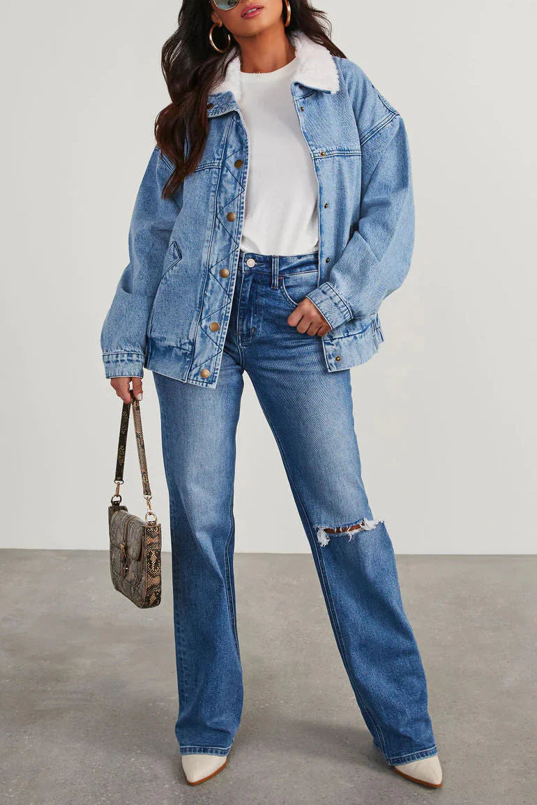 Giacca di jeans Bergroe da donna