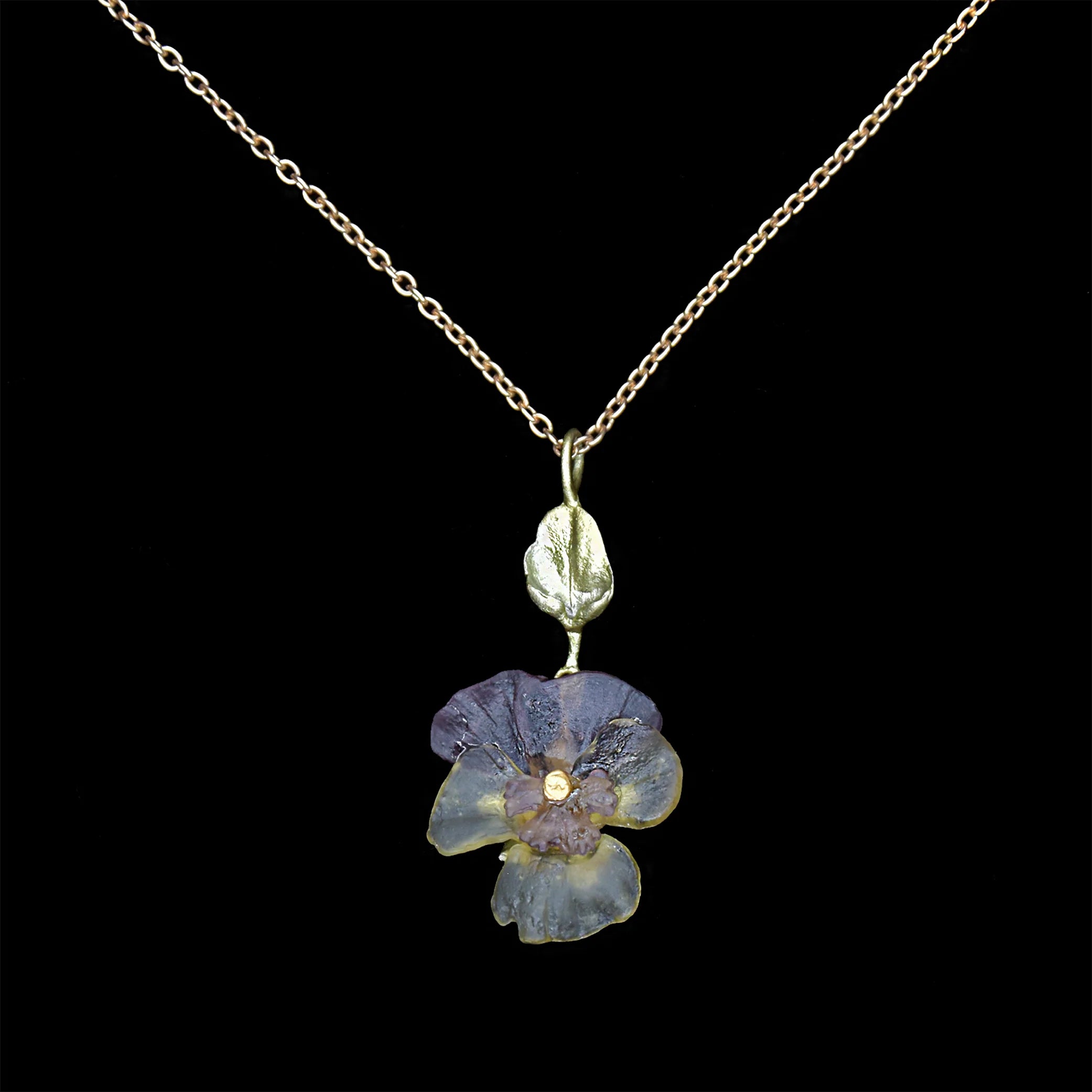 Stiefmütterchen Kette - Kleine Blume