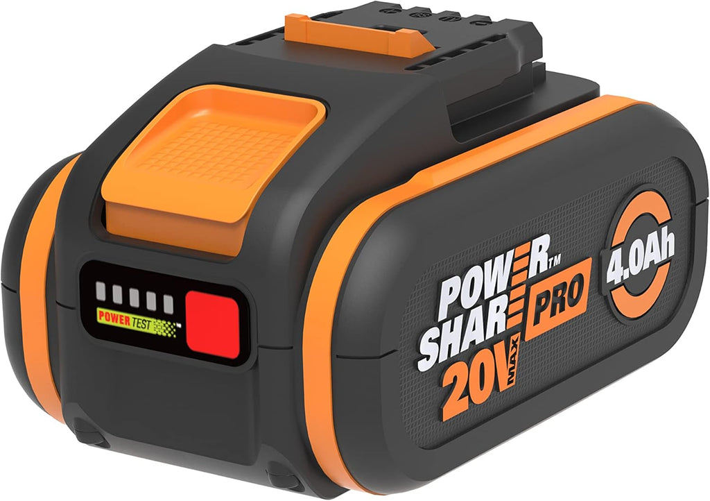 WORX NITRO 40V Profi Akku-Laubbläser WG585E.9 - starker bürstenloser Motor - 3 Geschwindigkeiten & 2 Modus - 266km/h Luftgeschwindigkeit - 1053m³/h Luftmenge - leicht & kompakt - ohne Akku & Ladegerät