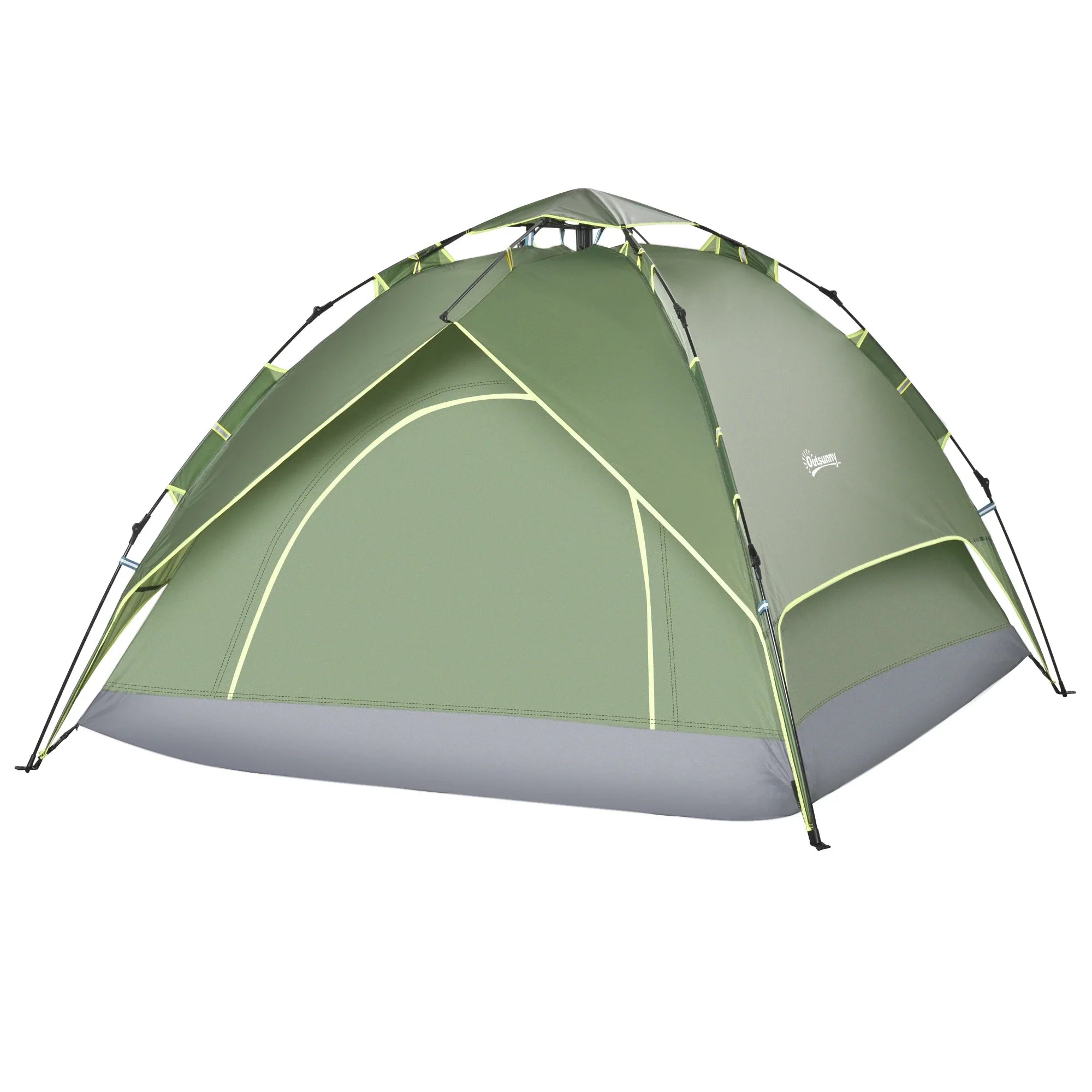 Tenda da campeggio Outsunny 4 stagioni, montaggio rapido, da esterno