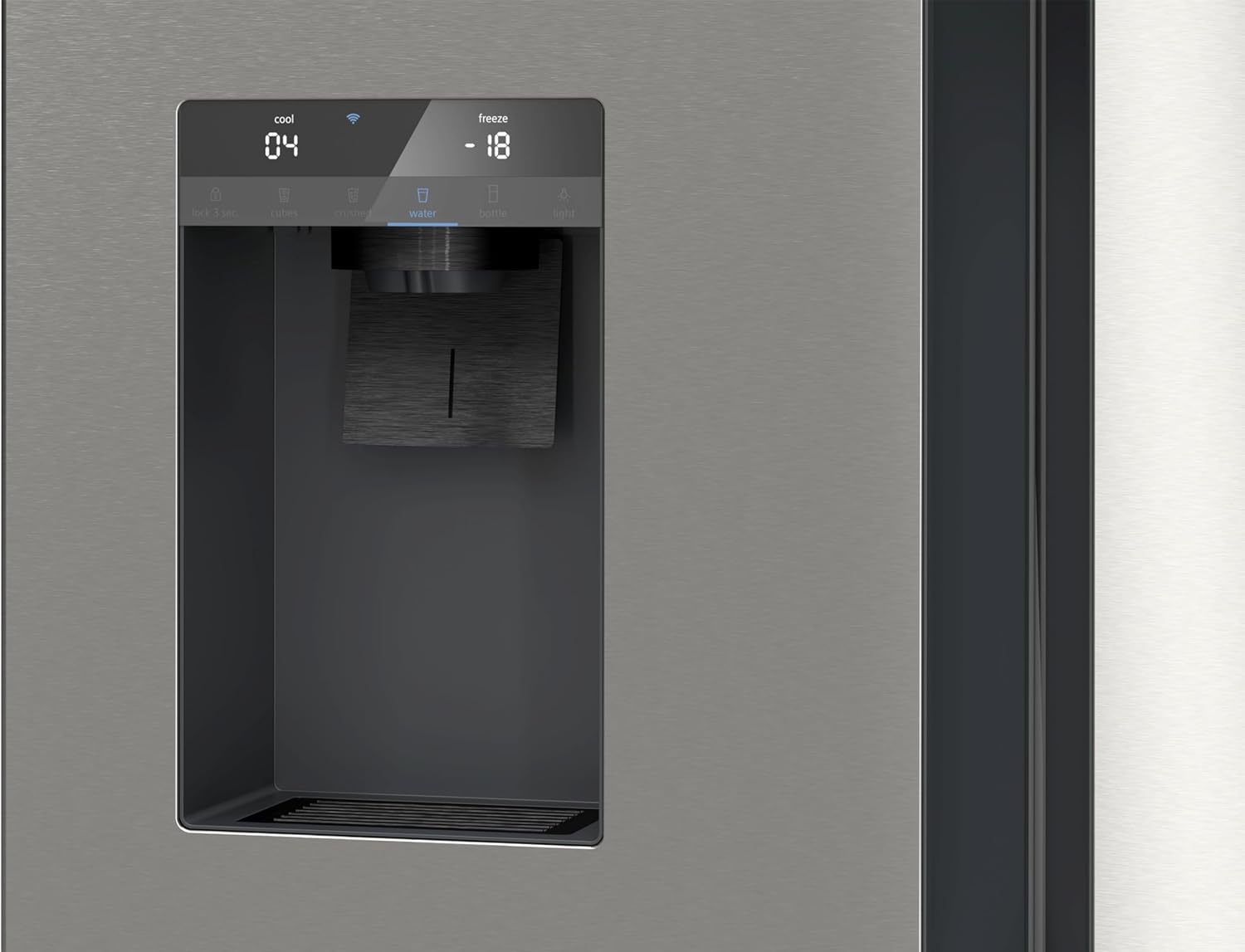 Frigorifero Multic дверный SIEMENS KF96NVPEA iQ300, 183 x 91 cm, 405 L di refrigerazione e 200 L di congelamento, hyperFresh per una freschezza più duratura, noFrost per non sbrinare mai più, superCooling per un raffreddamento più rapido