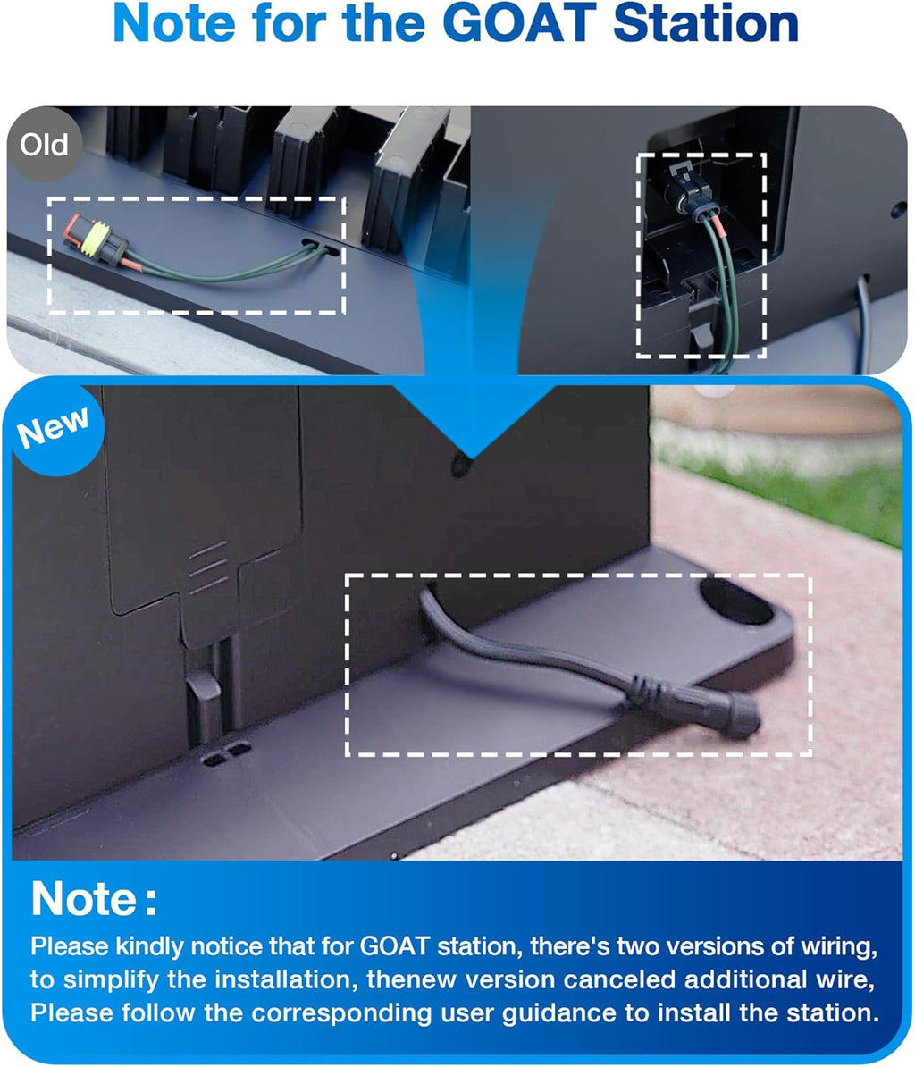 ECOVACS GOAT G1-800 Robot rasaerba senza cavo perimetrale 800㎡, robot tosaerba con localizzazione multifusione TrueMapping, evitamento ostacoli, gestione a 16 zone, pendenza del 45%, videomanager