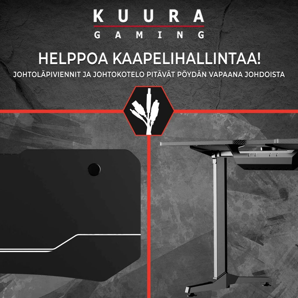 Kuura Gaming Gaming-Tisch RGB