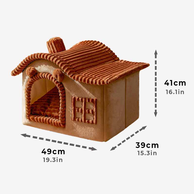 CatComfort – Lussuosa cuccia semiaperta per gatti, per il massimo del comfort e delle coccole