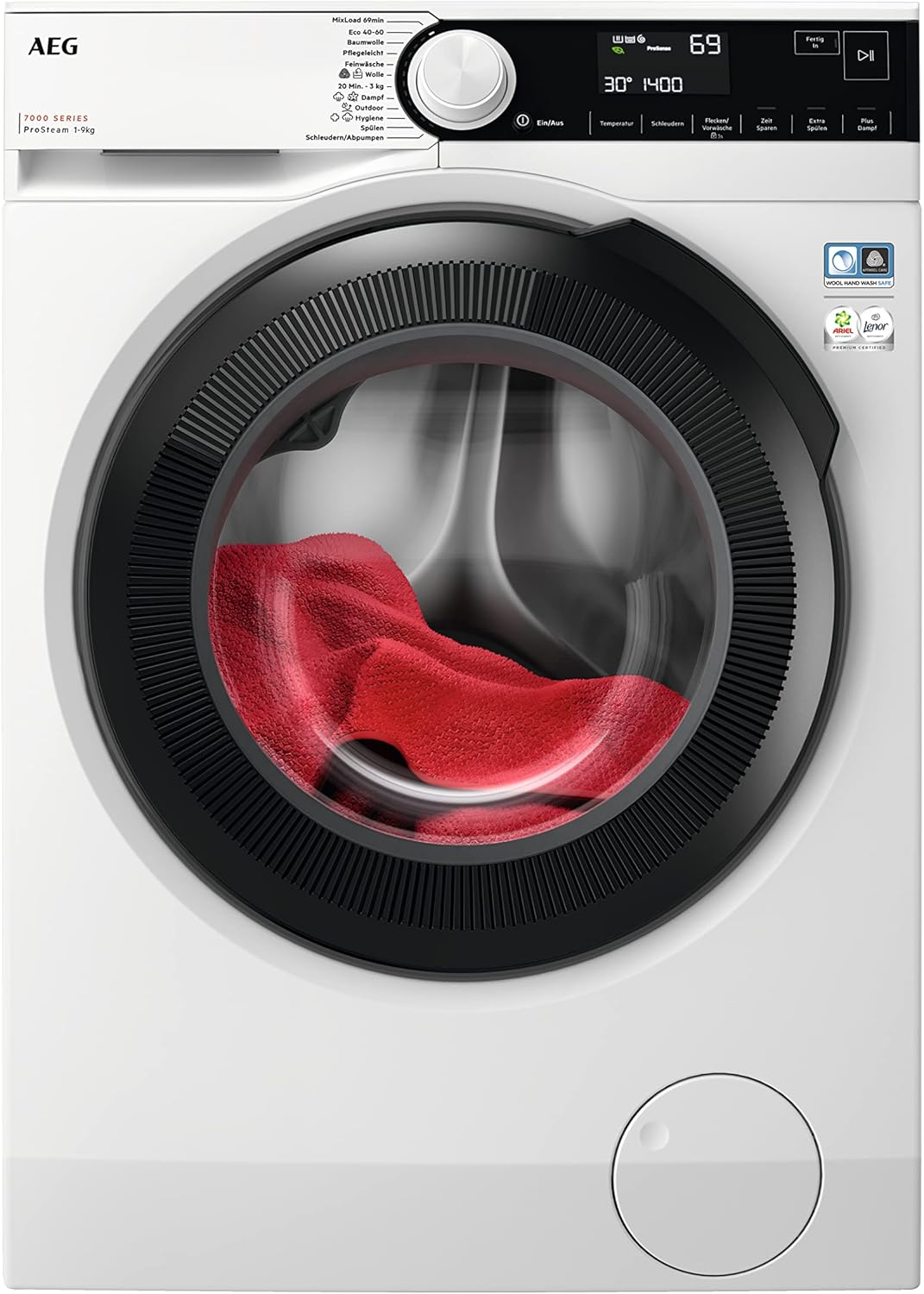 AEG L6AMZ48FL Lavatrice / Serie 6000 con ProSense / Dosaggio automatico / 8,0 kg / 1400 giri/min