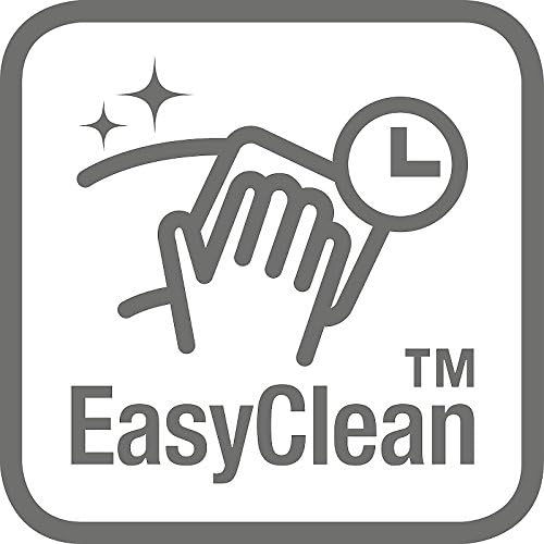Microonde LG MH6535GIS con tecnologia Inverter e grill al quarzo, capacità 25 litri, 1000 W, programmi automatici, livelli di potenza regolabili per una cottura ottimale e funzione EasyClean, nero