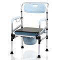Sonnewelt Sedia comoda regolabile in altezza con sedia WC inclusa