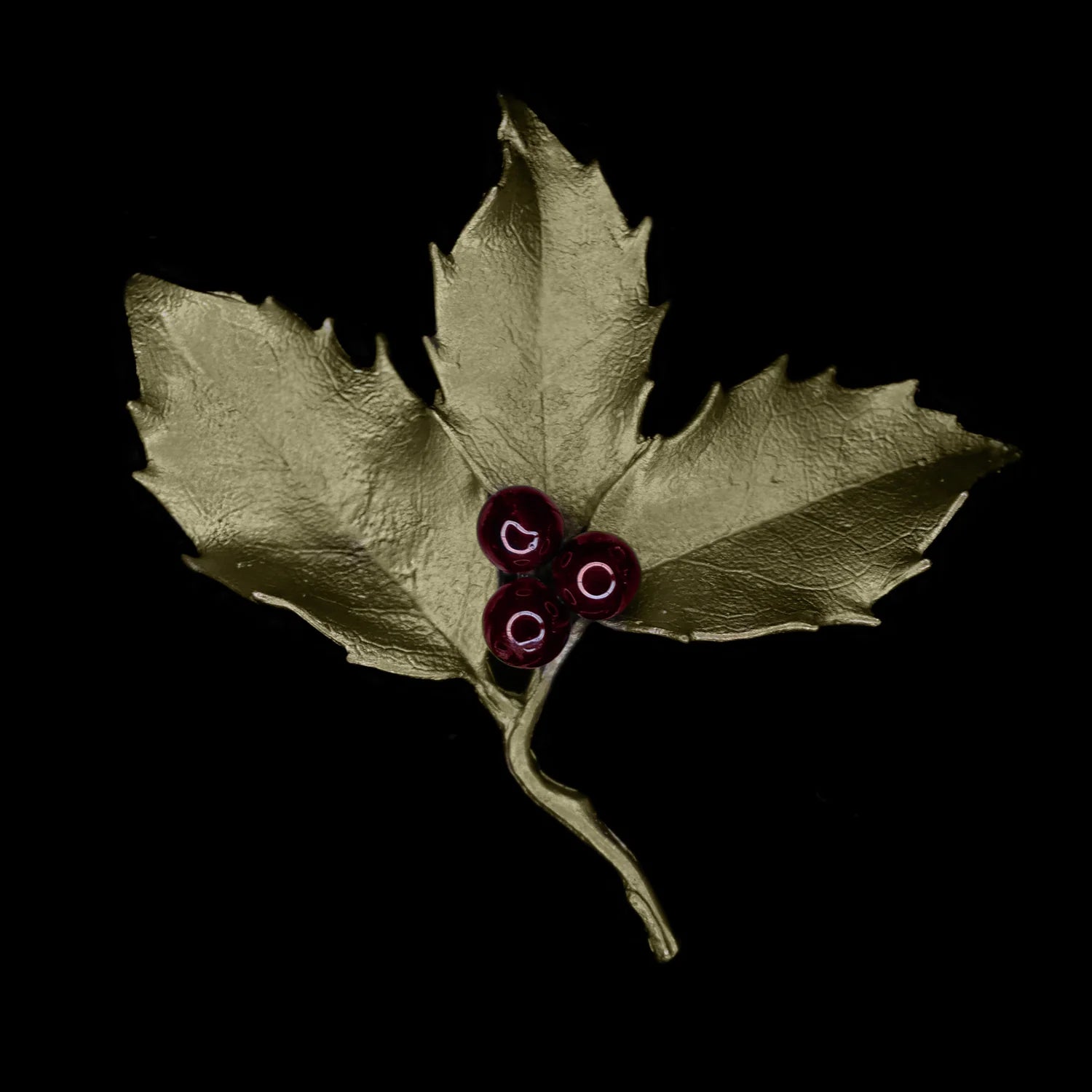Spilla di agrifoglio