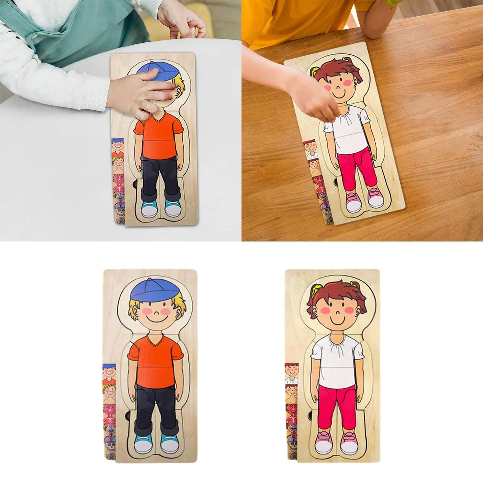 Woods - Avventura Anatomica - Puzzle in Legno