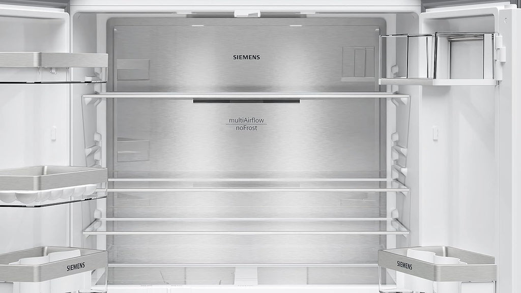 Frigorifero Multic дверный SIEMENS KF96NVPEA iQ300, 183 x 91 cm, 405 L di refrigerazione e 200 L di congelamento, hyperFresh per una freschezza più duratura, noFrost per non sbrinare mai più, superCooling per un raffreddamento più rapido