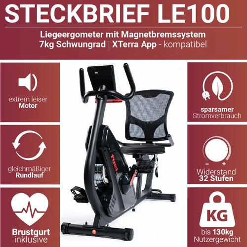 FUEL Fitness Cyclette Orizzontale LE100