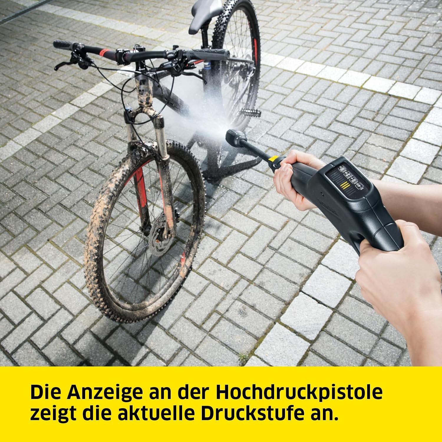 Idropulitrice Kärcher K 3 Power Control Home, Pressione: max. 120 bar, Portata: 380 l/h, Resa per area: 25 m²/h, Filtro dell'acqua, Peso: 4,4 kg, Pistola ad alta pressione, Ugello rotante, Lancia Vario Power, Home Kit