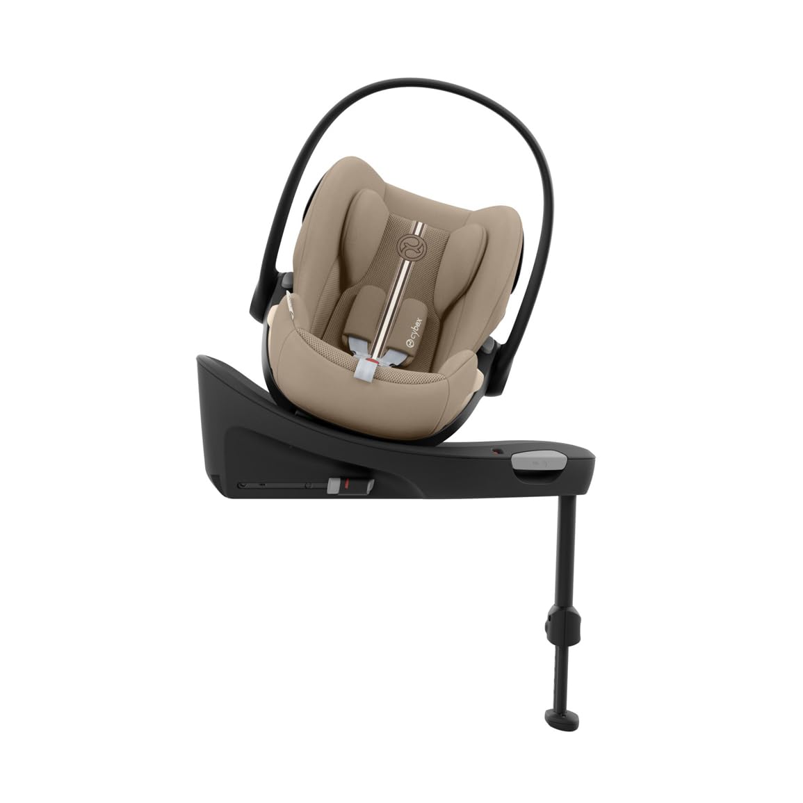 CYBEX Gold Seggiolino auto Cloud G i-Size Comfort, con riduttore per neonato, dalla nascita a circa 24 mesi, per bambini da 40 cm a 87 cm, max. 13 kg, Moon Black