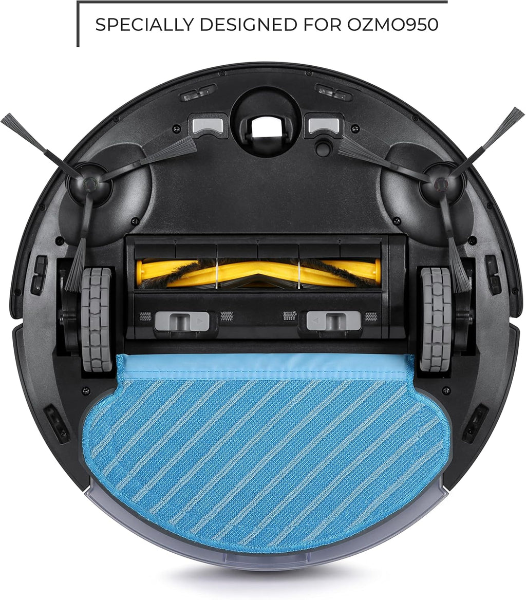 ECOVACS Goat GX-600 Robot rasaerba senza filo perimetrale per prati fino a 600m² (Press & Mow, prevenzione ostacoli AIVI 3D, pianificazione logica del percorso, pendenza del 40%, Video Manager, lame flottanti)