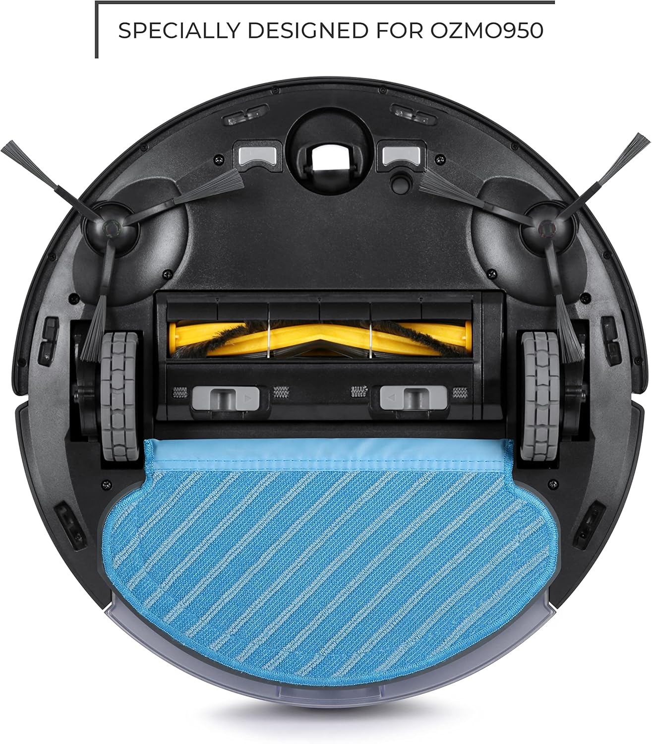 ECOVACS Goat GX-600 Robot rasaerba senza filo perimetrale per prati fino a 600m² (Press & Mow, prevenzione ostacoli AIVI 3D, pianificazione logica del percorso, pendenza del 40%, Video Manager, lame flottanti)