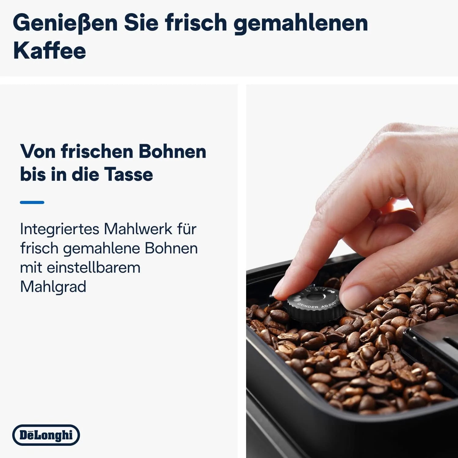 De'Longhi Magnifica Evo Next ECAM312.80.TB, Macchina automatica per caffè con 13 bevande (Cappuccino, Espresso, Latte Macchiato), Display a colori TFT da 2,4'', Sistema latte LatteCrema, Funzione 2 tazze, Titanio