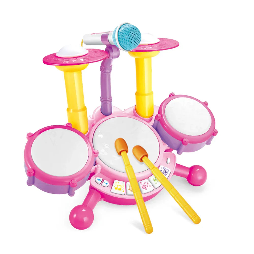 Batteria per bambini - I più piccoli iniziano a suonare - Batteria giocattolo