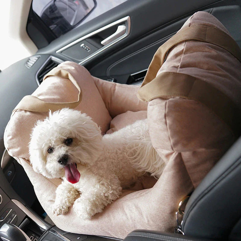 Beruhigendes Hundebett fürs Auto – Sicheres und komfortables Reisen für deinen Vierbeiner