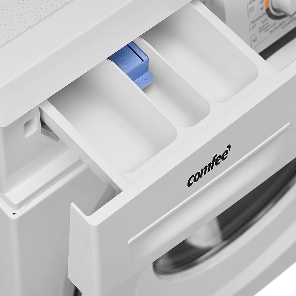 Lavatrice Comfee CFEW60-124 / 6KG / Slim Line / D / 1200 giri/min / Pulizia cestello / Lavaggio rapido 15min-30min-45min / Bianco