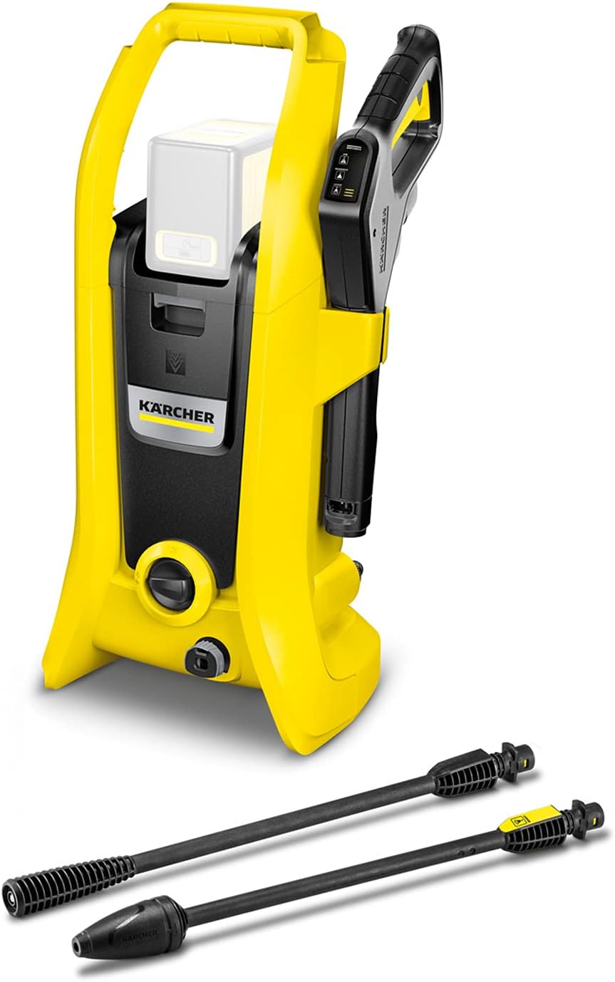 Idropulitrice a batteria Kärcher K 2 Battery da 36 V, pressione: 110 bar, lancia a getto singolo, ugello rotante, raccordo per tubo da giardino A3/4, peso: 4,5 kg, compatibile con la batteria Kärcher da 36 V, senza batteria