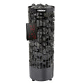 Harvia Stufa per sauna elettrica Cilindro Xenio PC70XE Acciaio Nero, 7kW, 6-10m, comando separato