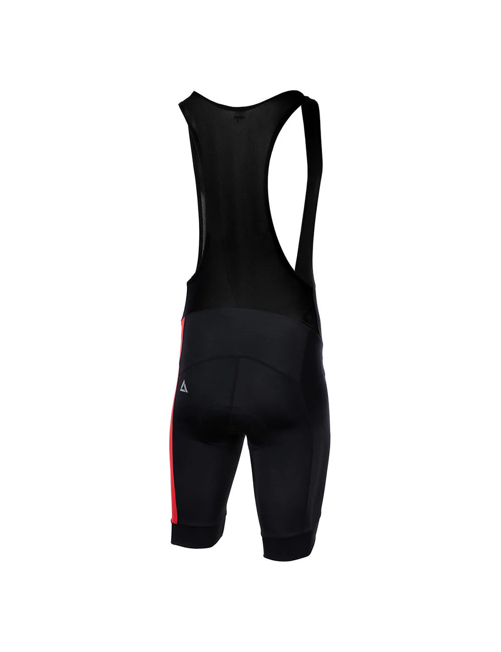 Salopette Ciclismo Corta da Uomo - Salopette Pro Line Nero-Rosso