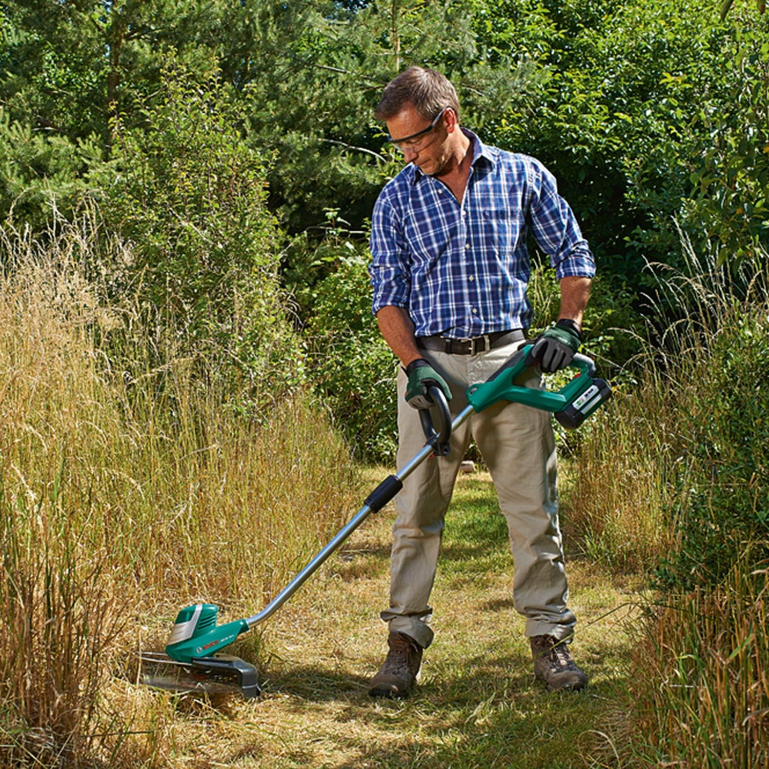 Bosch Akku Rasentrimmer AdvancedGrassCut 36 (1 Akku, 36 Volt System, im Karton)