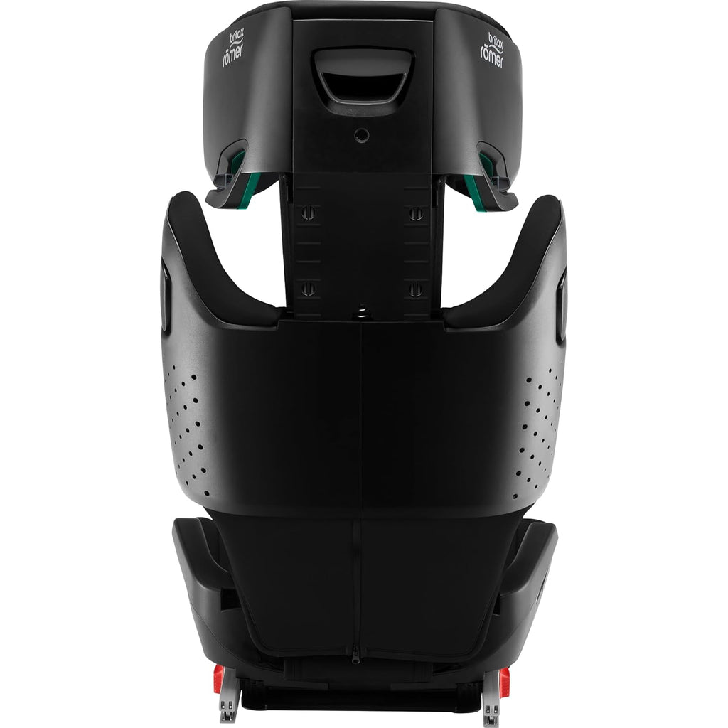 BRITAX RÖMER Kindersitz 15-36 kg KIDFIX M i-SIZE, mit ISOFIX und Belüftung, 100 - 150 cm (i-SIZE), 3,5 bis 12 Jahre, Cosmos Black